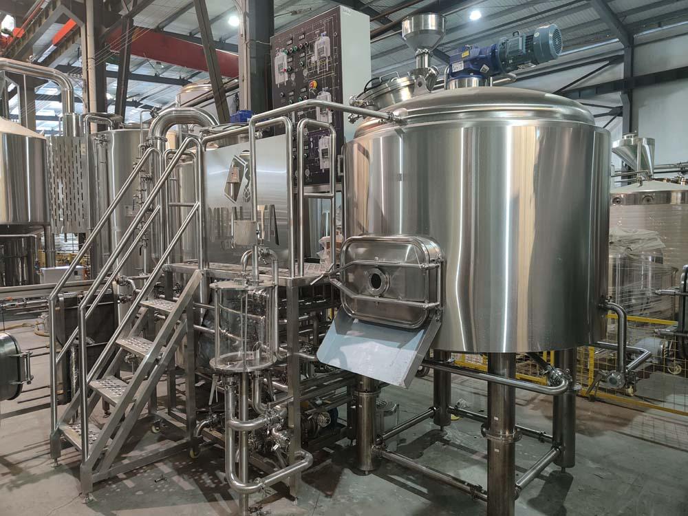 15BBL Direct fire heating mash unit